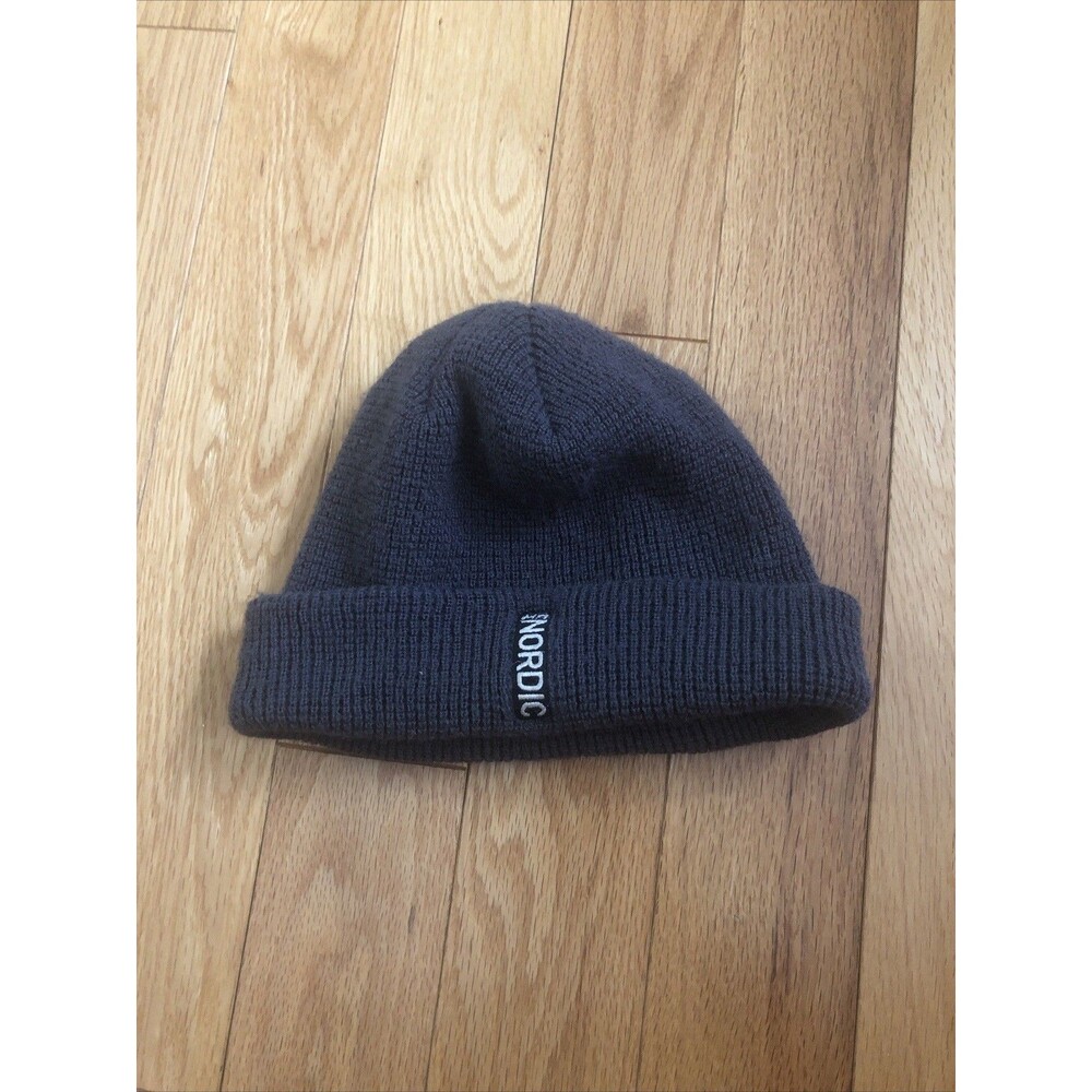 Nordic Beanie Gray Adult One Size Excellent Condition by Port Authority